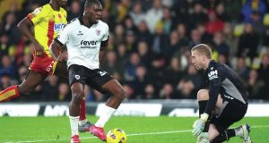 Egil Selvik thwarts Bristol City's Sinclair Armstrong