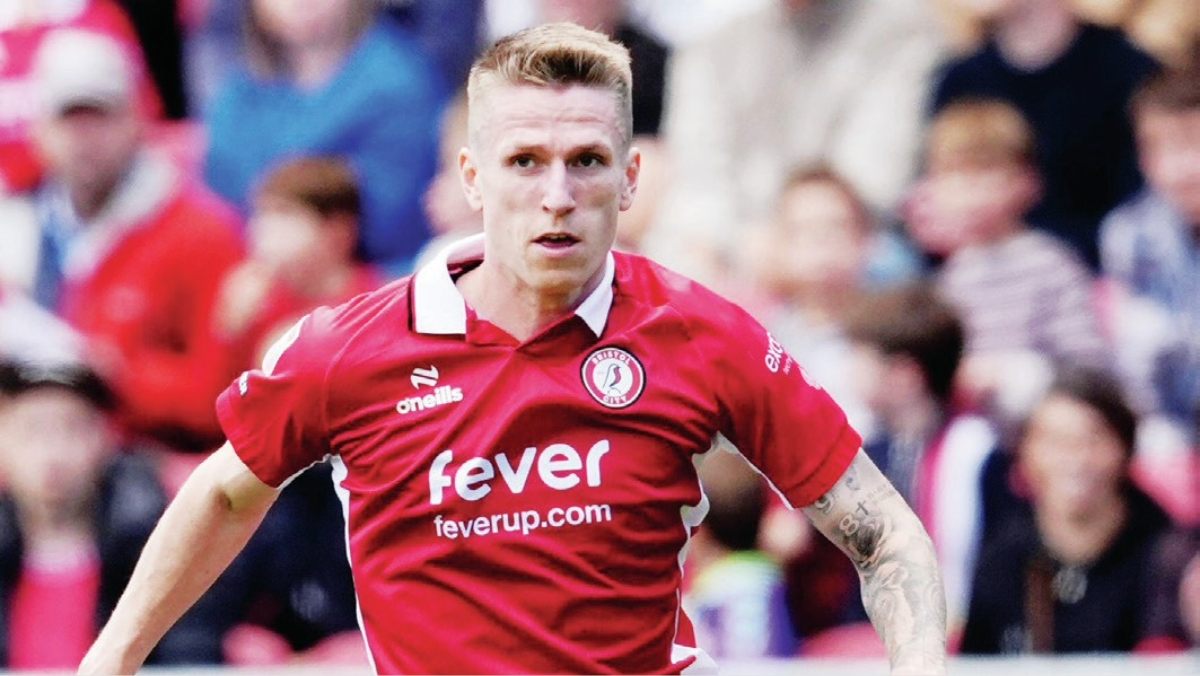 Emil Riis scored Bristol City’s second goal