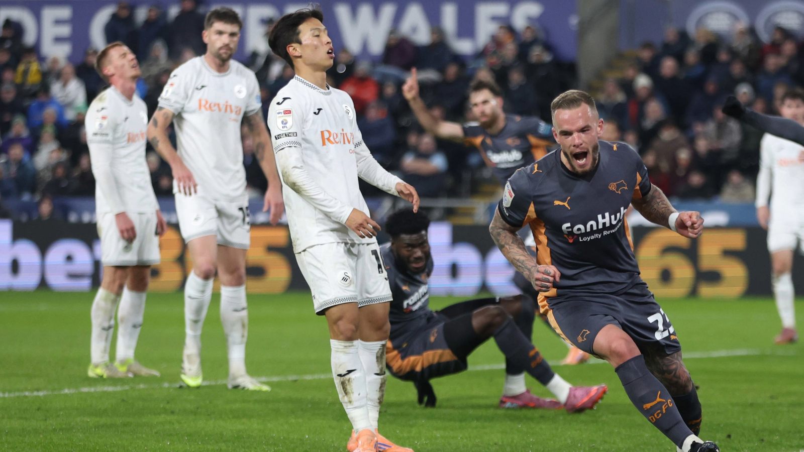 Swansea City v Derby County – Sky Bet Championship – Swansea.com Stadium