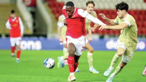 Martin Sherif on the charge for Rotherham United against Swindon in the FA Cup last weekend