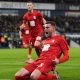 Marvin Ducksch celebrates for Birmingham City against West Brom