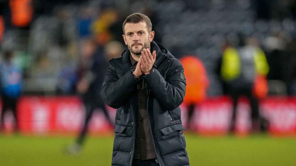 Jack Wilshere has taken six wins, five draws and just two defeats from his first 13 games in charge of Luton Town.