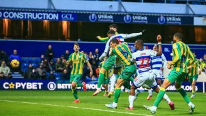Jonathan Varane heads QPR into the lead in first half stoppage time