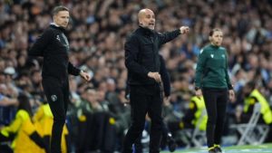 Manchester City boss Pep Guardiola