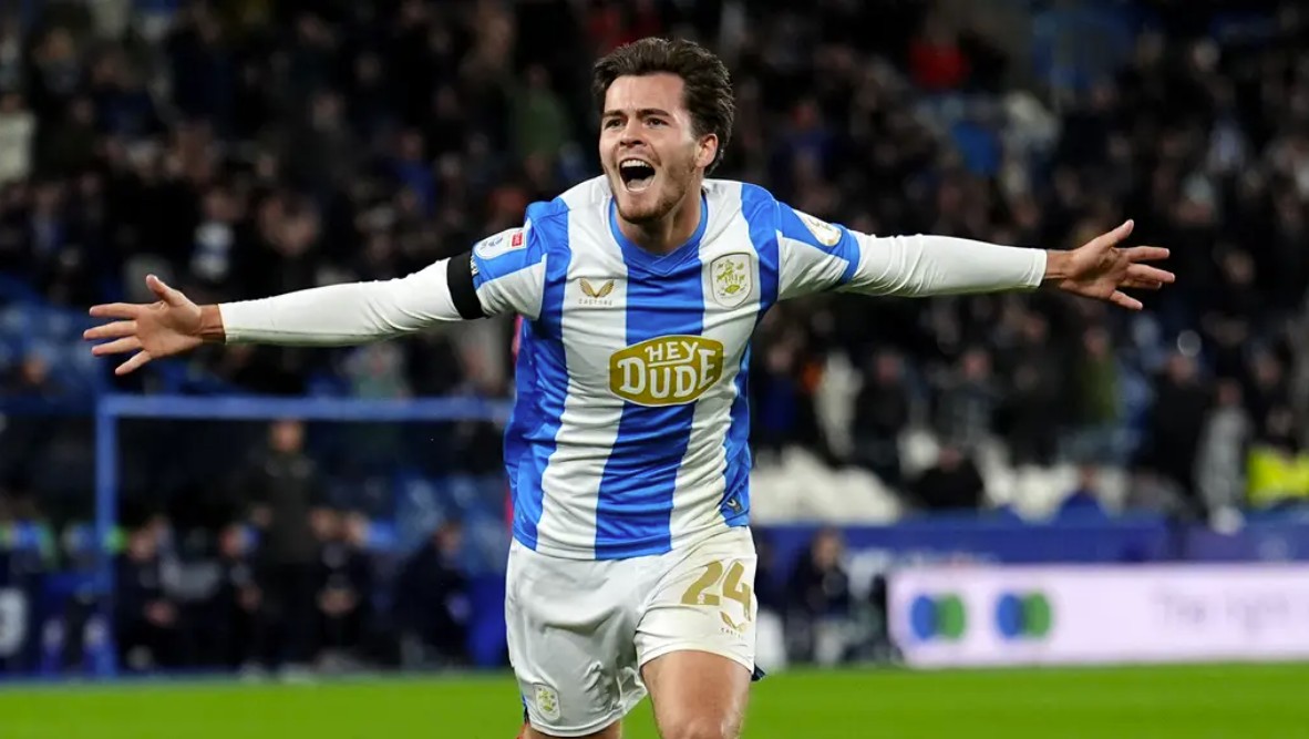 Leo Castledine scored a brace for Huddersfield