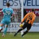 Ben Knight scores for Cambridge United against Walsall