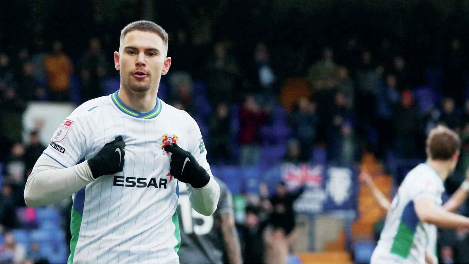 Charlie Whitaker is already into double figures for Tranmere Rovers goals this season