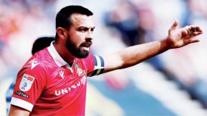 Eoghan O’Connell helped Wrexham climb the divisions