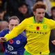 Norwich City’s Josh Sargent in action against Leicester City