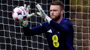 Scotland keeper Zander Clark