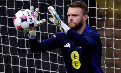 Scotland keeper Zander Clark