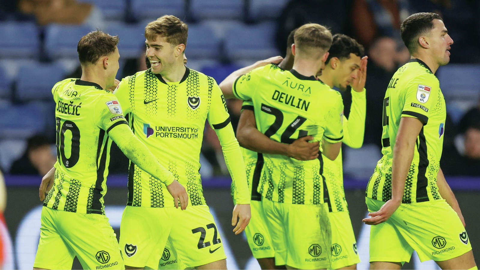 Adrian Segecic, left, celebrates his precious goal