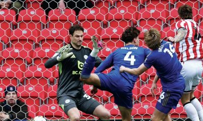 Stoke City defender Ben Wilmot nets his first goal