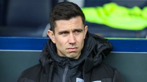 Eric Ramsay did not win as West Bromwich Albion boss