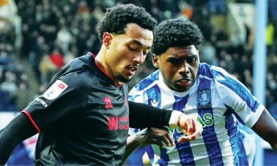 Millwall’s Femi Azeez prepares to cross