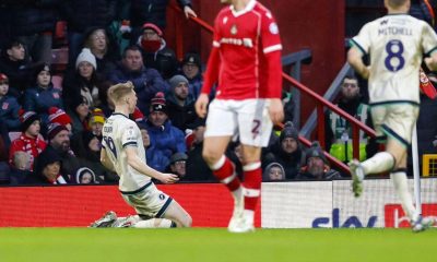 Millwall’s Josh Coburn enjoys doubling his side’s lead late on
