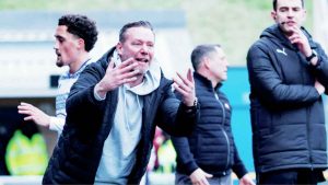 Kevin Nolan is giving his all to keep Northampton Town in League One