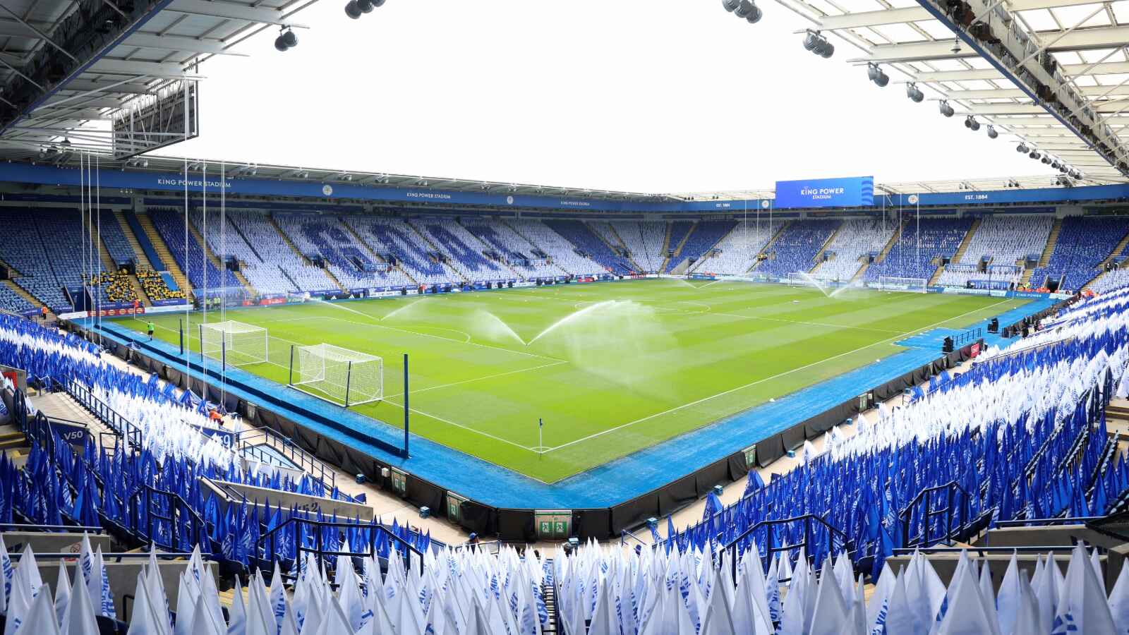 General view of the King Power Stadium before Leicester City’s Premier League match against Ipswich Town