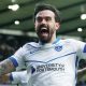 Portsmouth midfielder Marlon Pack celebrates his goal