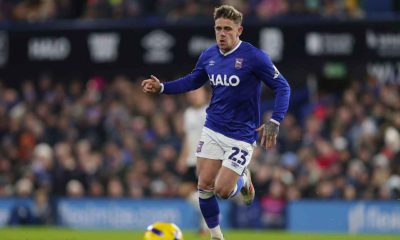 Sammie Szmodics has joined Derby County on loan from Ipswich Town
