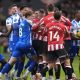 Tempers fray during the Championship match at Bramall Lane