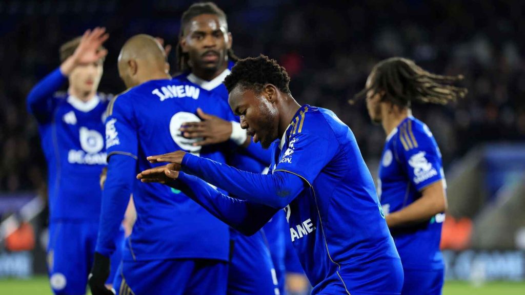 Abdul Fatawu scored Leicester City&rsquo;s second