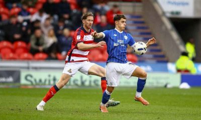 Alex Robertson in action for Cardiff City in their 4-0 win at Doncaster Rovers last weekend