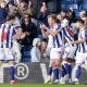 Aune Heggebo celebrates scoring West Bromwich Albion’s second goal