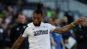 Colin Kazim-Richards playing for Derby County