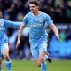 Jack Rudoni, right, celebrates his dramatic winner for Coventry City