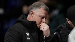 Stoke City boss Mark Robins