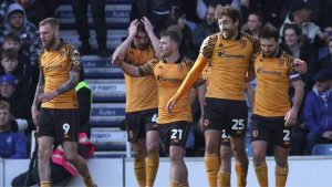 Matt Crooks celebrates his winner for Hull City