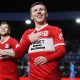 Matt Targett celebrates scoring for Middlesbrough