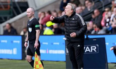 Neil Warnock giving instructions on the touchline