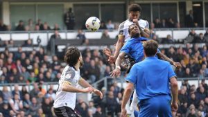 Rhian Brewster soars to head Derby County’s winner against Birmingham City