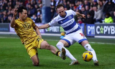 Rhys Norrington-Davies, right, is loving his time with QPR