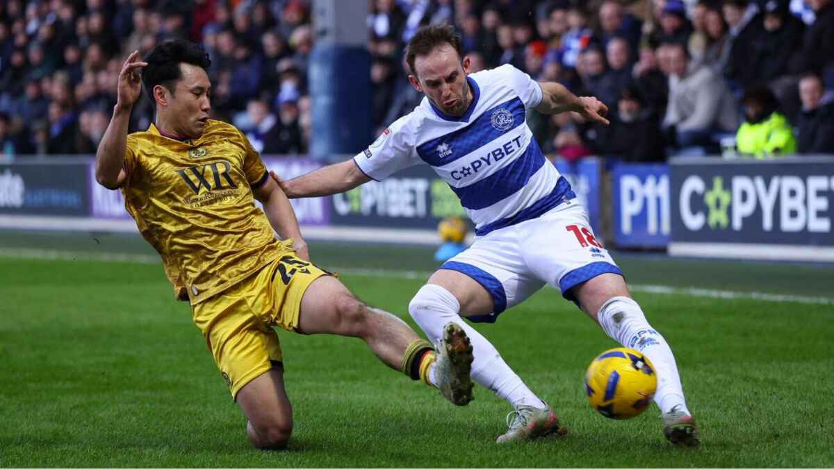 Rhys Norrington-Davies, right, is loving his time with QPR