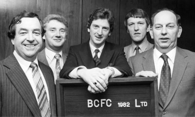 Roy Hodgson in his first stint in charge of Bristol City in 1982