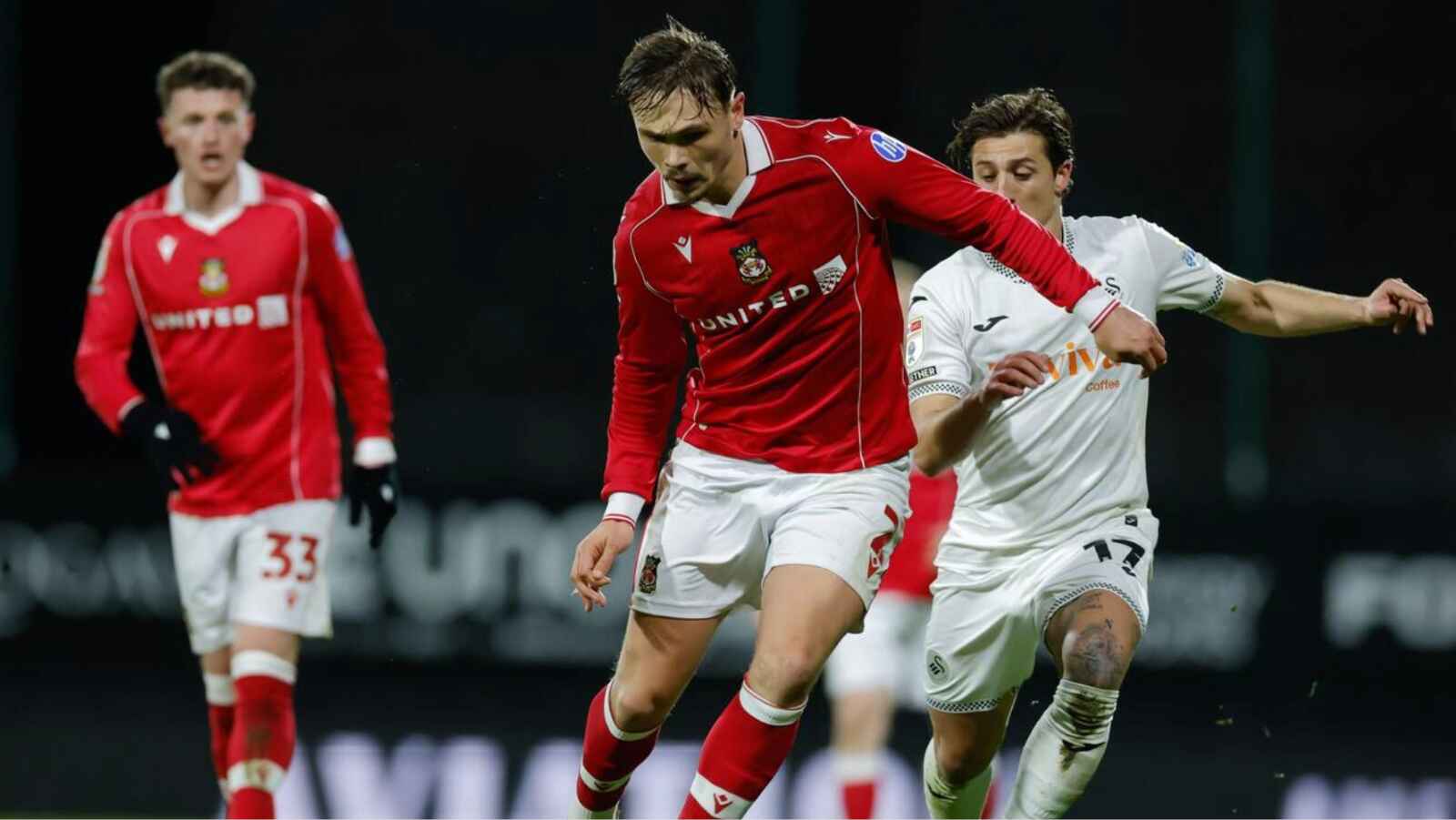 Wrexham defender Callum Doyle