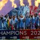 Coventry City celebrated the title after their win over Wrexham
