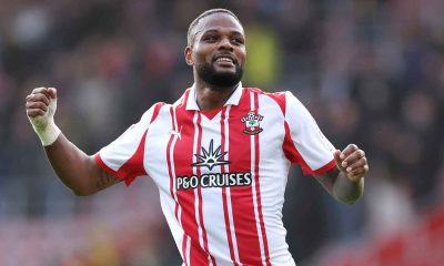 Southampton’s Cyle Larin celebrates