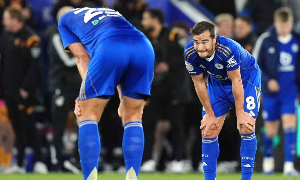 Harry Winks after Leicester City’s defea