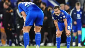 Harry Winks after Leicester City’s defea