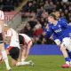 Ipswich Town’s Jack Clarke, right, celebrates his equaliser against Southampton