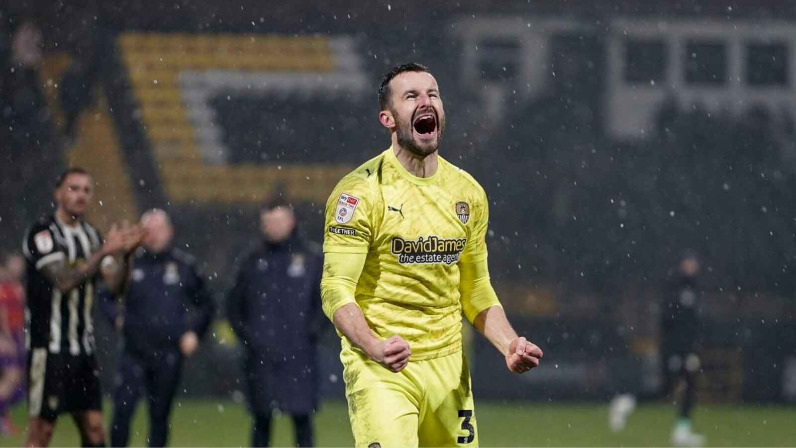 James Belshaw is loving life at Notts County.