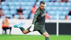 Luton Town goalkeeper James Shea is relishing his Wembley opportunity