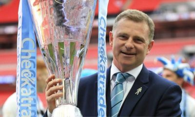 Mark Robins steered Coventry City back to the Championship from League Two