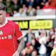 Josh Windass wheels away after scoring Wrexham’s second