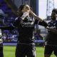 Yusuf Akhamrich celebrates his winner for Bristol Rovers