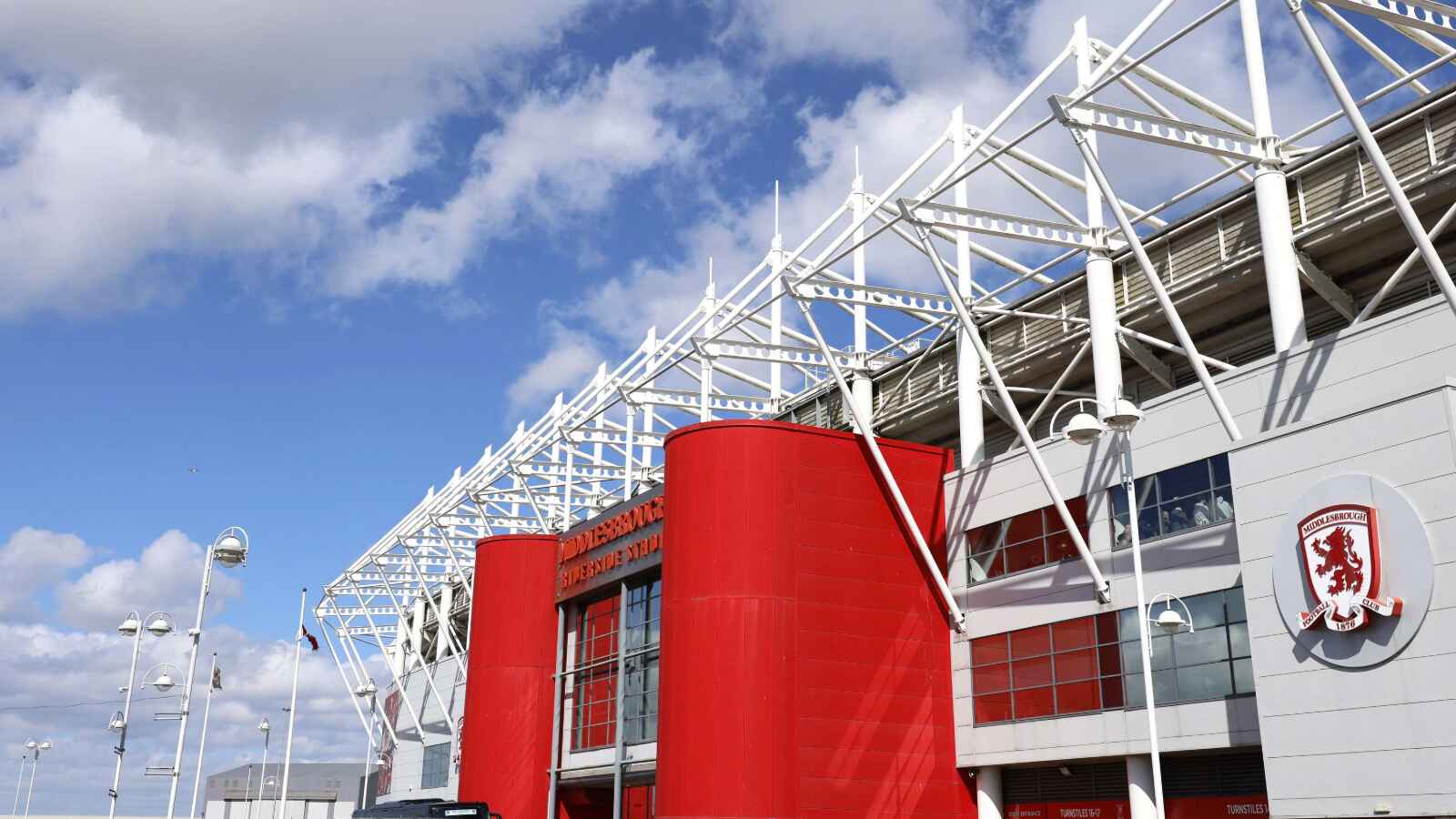 A view outside Middlesbrough’s Riverside Stadium